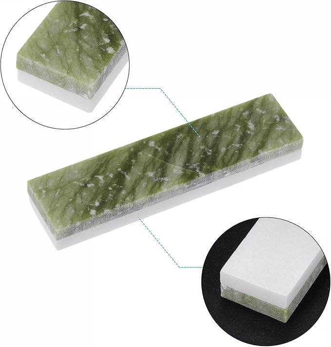 uxcell Sharpening Stones 10000/60000 Grit 2 Side Combination Whetstone Knife Sharpener Stone 100x25x12.5mm