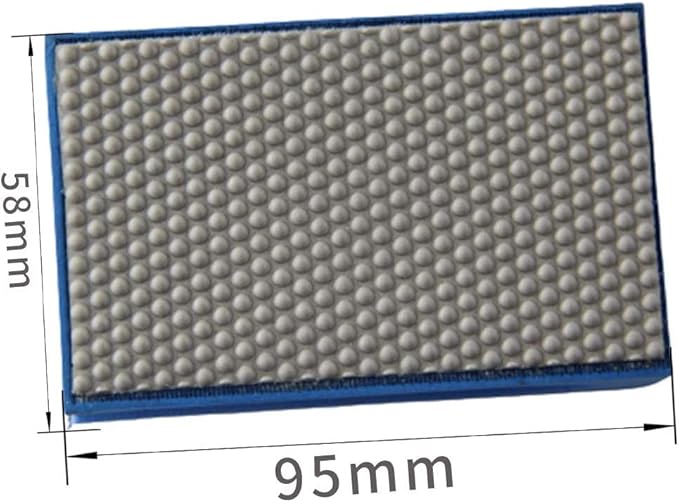 Diamond Sanding Blocks 3000 Grit Diamond Hand Polishing Pad Electroplated Polishing Hand Pads Hand-Held Sanding Block For Stone,Ceramic,Glass