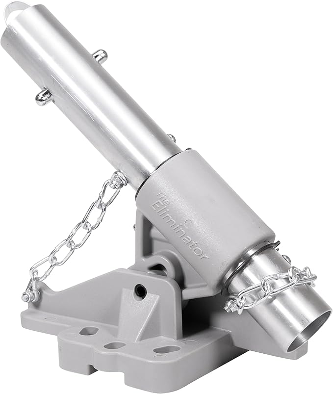 MARSHALLTOWN Eliminator Composite Adapter, Easy Control Adjustment, Concrete Bull Float Bracket, RED705050