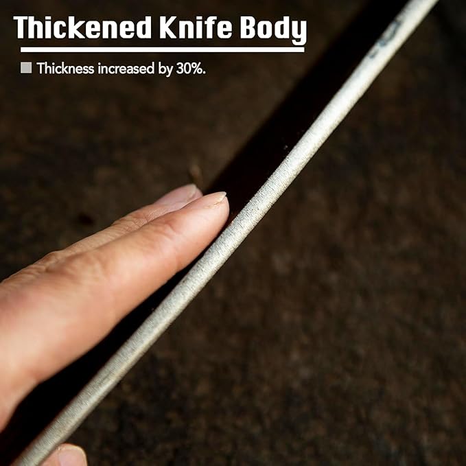 Upgrade Tree Draw Knife Draw Shave Knife 10"- Debarking Tool-Full-Tang Wood Scraper for Woodworking Tool Bark Peeling Wood Shaver Tool