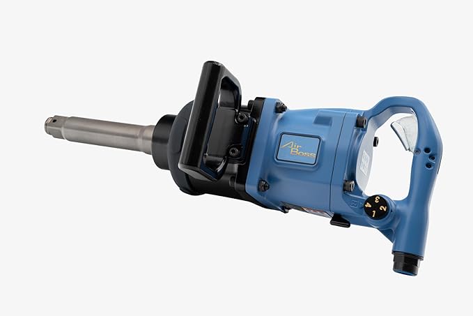 Airboss AW-382GL 1" US Germany Award Winning Premium Air Impact Wrench Heavy Duty 3000 ft-lb Nut Busting Torque 8 Inch Anvil 27 Pounds Award-Winning Design Lightweight High Performance