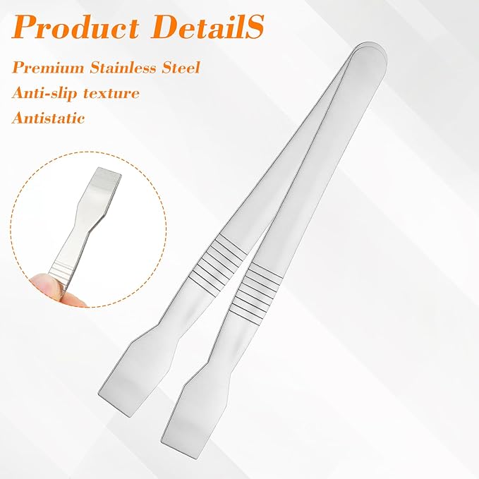4PCS Metal Scraper Small Paint Scraper Tool for Cleaning Removing Labels Oil Stains Food in Narrow Spaces Gaps