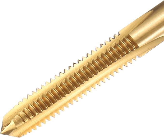 uxcell Metric Thread Tap M6 x 1 H2 150mm Straight Flute Screw Thread Milling Machine Taps Threading Tapping Repair Tool