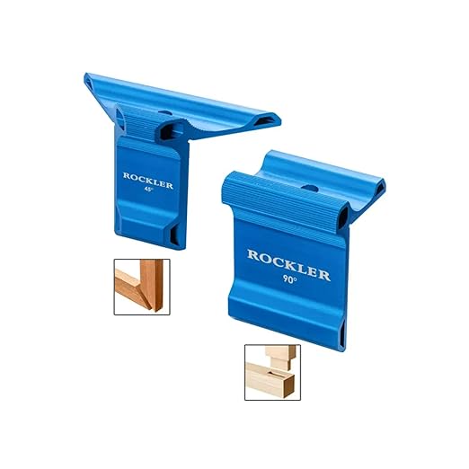 90째 Saddle Square - Anodized Aluminum Positioning Squares for Woodworking Tasks - Angle Clamps for Straight & Mitered Cuts - Easy Use Woodworking Hand Tools to Quickly Draw Accurate Layout Lines