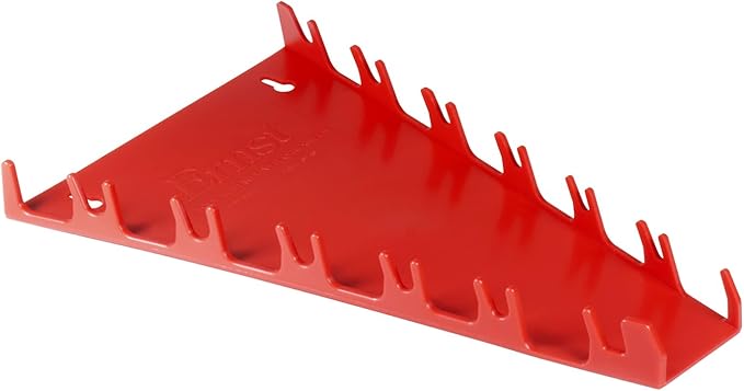ERNST Screwdriver Organizer Tray, 12 Tool, Red