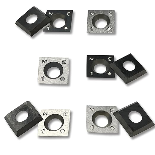 Helical Cutterhead for Dewalt Planer Dw735/Dw735x with 4 Rows of Carbide Inserts, Includes Spare Screws and Blades, DW735 Woodworking Tool