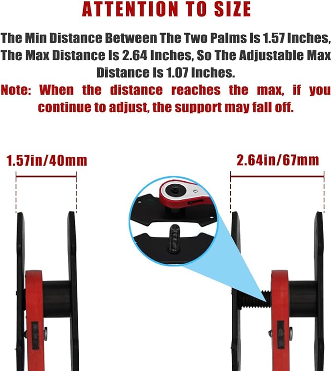 Brake Tool, Brake Caliper Compression Tool with 360 Degree Swing Ratchets, Brake Caliper Tool with 2PCS Steel Plates, Caliper Piston Compressor Tool with Brake Caliper Hooks, Red