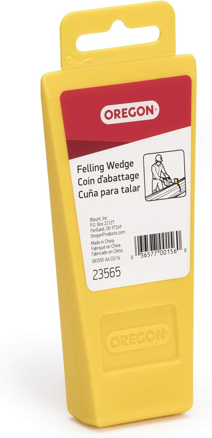 Oregon Felling Wedge 5.5 inch, Lightweight and Durable Tree Wedge for Safe Felling with Stabilizing Serrations