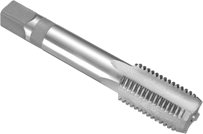 uxcell Hand Plug Tap M22 x 2.5 H2 Metric Thread Plug Style Taps Straight Flute Screw Tapping Threading Tool High Speed Steel HSS6542