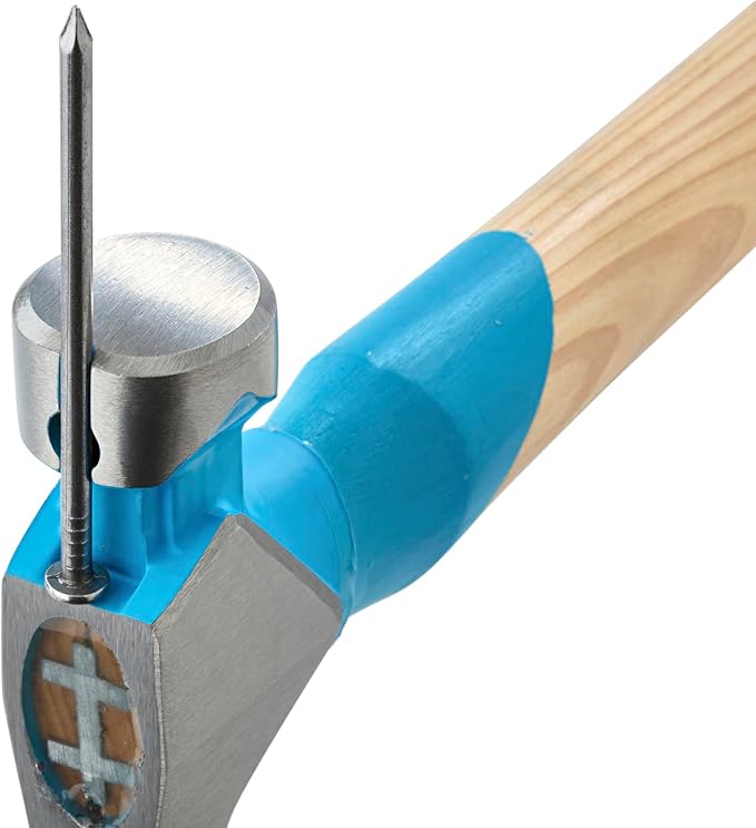OX Pro 16-Ounce Smooth Face Framing Hammer | Straight Hickory Handle
