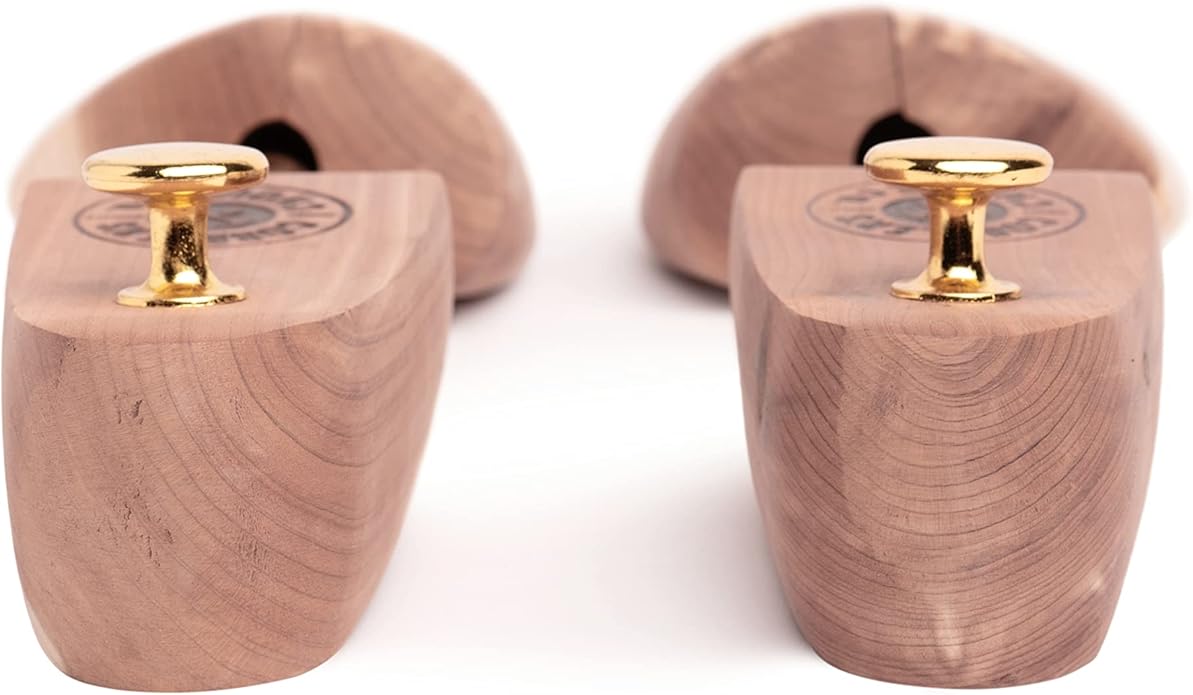 Cobbler's Choice Cedar Shoe Tree - Made With All Natural Aromatic Cedar Wood