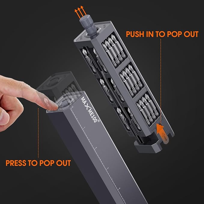 73 in 1 Precision Screwdriver Set, Small Mini Micro Screwdriver Set for DIY PC Computer Electronics, Magnetic Professional Repair Hand Micro Tool Kit Gift