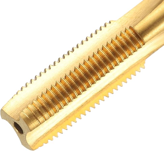 uxcell Metric Thread Tap M10 x 1 H2 150mm Straight Flute Screw Thread Milling Machine Taps Threading Tapping Repair Tool