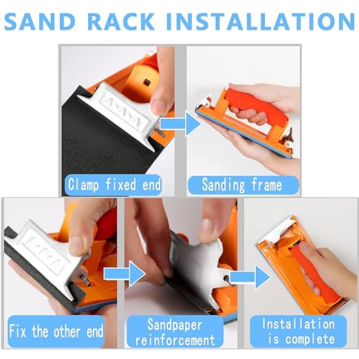 51 Pcs Ultra Fine Wet Dry Sandpaper 120 to 3000,5000,7000,8000,10000 Assorted Grit Sanding Paper for Wood Furniture Finishing, Metal Sanding and Automotive Polishing, 9 x 3.6 Inches