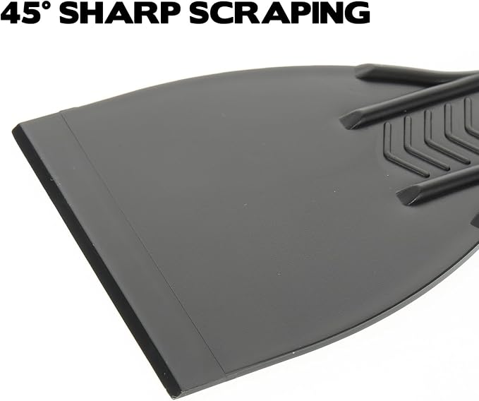 12 Pack Plastic Putty Knife Black Flexible Plastic Paint Scraper Tool Putty Knife Scraper Used for Repairing Walls Pasting Plaster Spackling Applying Mud (Mix)