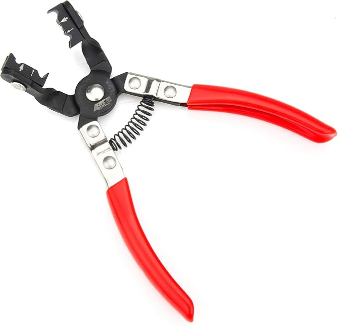 Hose CLAMP Pliers Angled Swivel Jaw Locking Car Pipe Fuel Coolant Clip