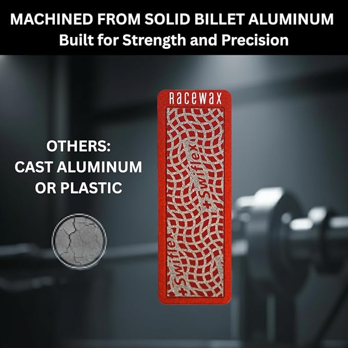 RaceWax Diamond Stone - Elite Medium 400 Grit Sharpening Stone - Ski and Snowboard Edge Maintenance and Sharpening Stone - 80mm Tuning Tool