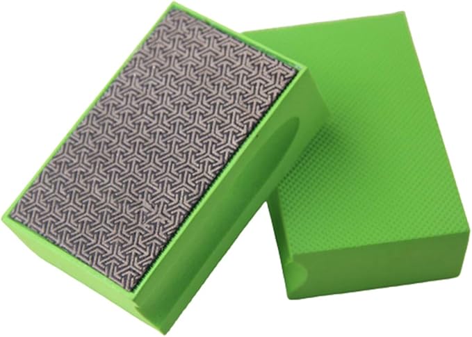 Diamond Sanding Blocks 200 Grit Diamond Hand Polishing Pad Electroplated Polishing Hand Pads Hand-Held Sanding Block For Stone,Ceramic,Glass
