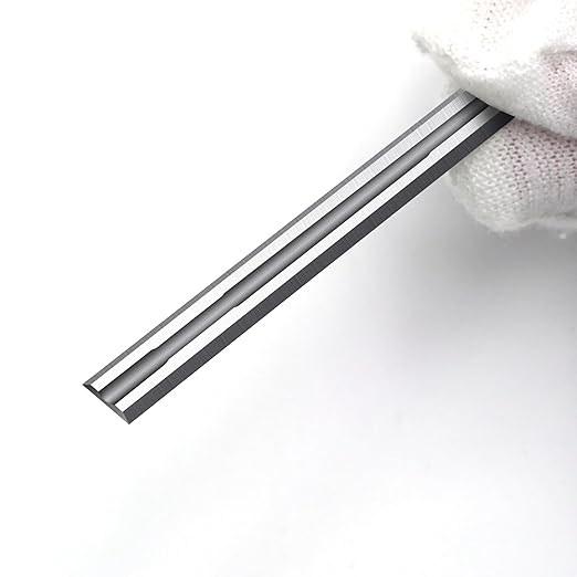 56.1mm Carbide Hand Planer Replacement Blades, for Woodturning Replacement Cutter Knives, for Craftsman, Bosch, Milwaukee, Makita, DeWalt, Ryobi 2-1/5 Planer (56.1x5.5x1.1-35°) (2, 56.1x5.5x1.1-35°)