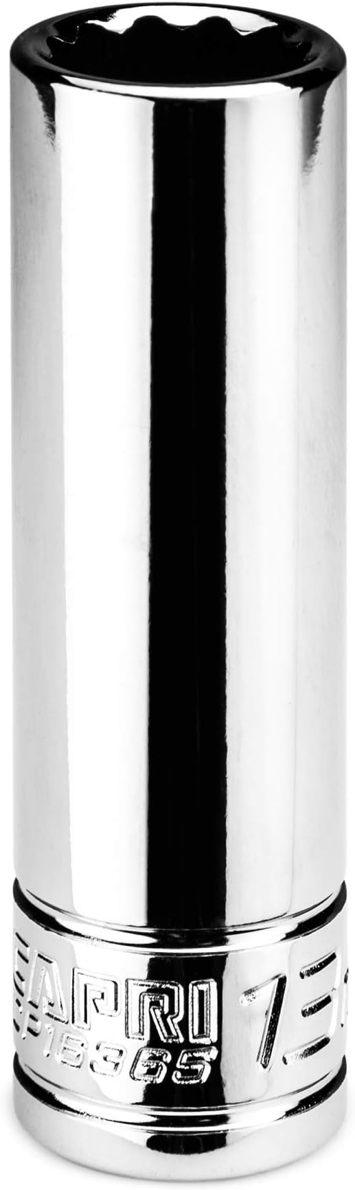 Capri Tools 13 mm Deep Socket, 3/8 in. Drive, 12-point, Metric, CP16365