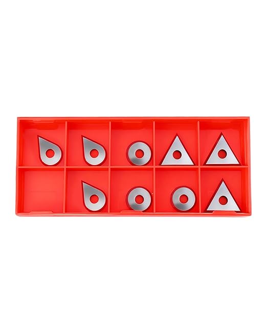 Carbide Paint Scraper Blades, 3Pcs Round, Triangular and Drop Shaped Tungsten Steel Blades, Fit for 1in Scraper, for Removing Paint, Glue and Grout