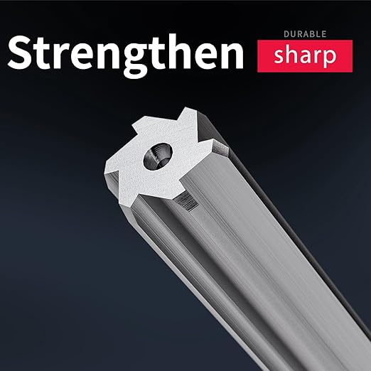 4.1mm Chucking Reamer,H7 HSS Straight Flutes Lathe Machine Reamer,Round Shank Milling Cutting Tool,1 pcs DRINYOUNG(4.1mm)