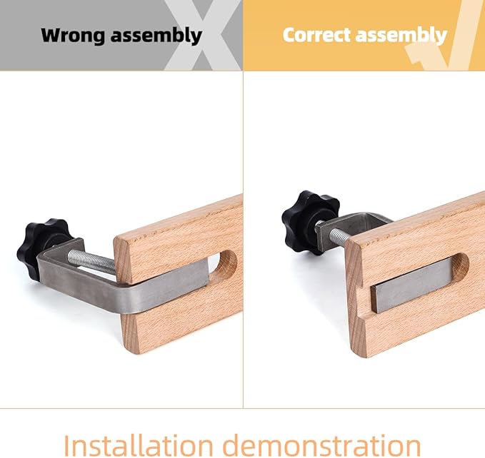 Durable Hardwood Bench Pin Holder Set for Jewelry Making Crafts Sawing, drilling, filing and polishing are ideal jewelry tools for professionals and hobbyists alike. 2 pcs.