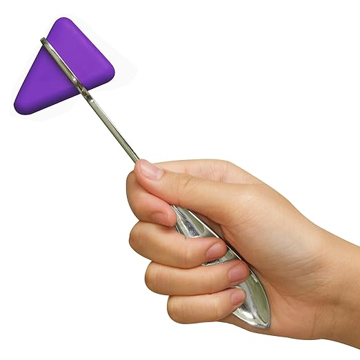 Neurological Reflex Hammers for Cutaneous and Superficial Responses, Neurologic Reflex Diagnosis and Testing (Purple Taylor Hammer)