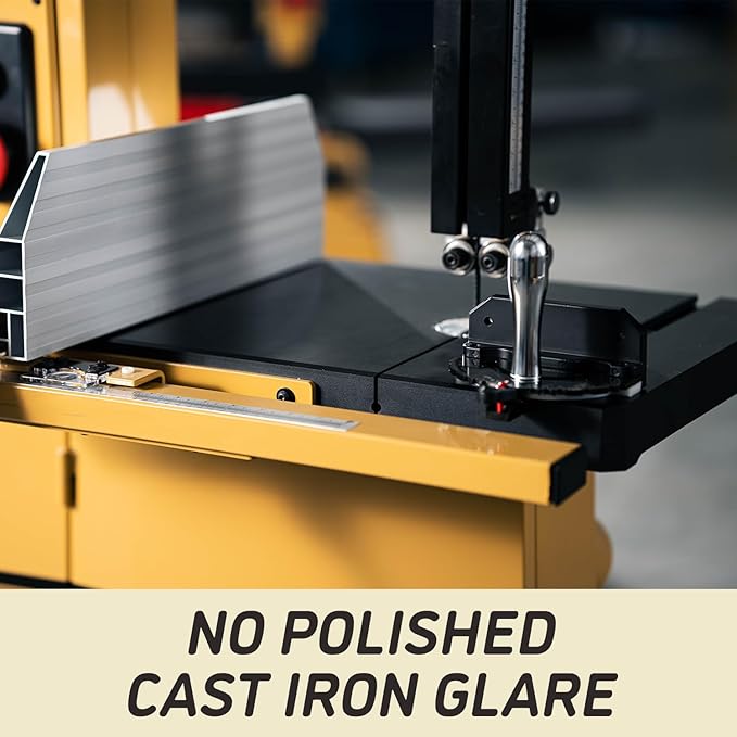Powermatic ArmorGlide 15-Inch Woodworking Bandsaw, 3 HP, 230V 1Ph (Model PM1500T)