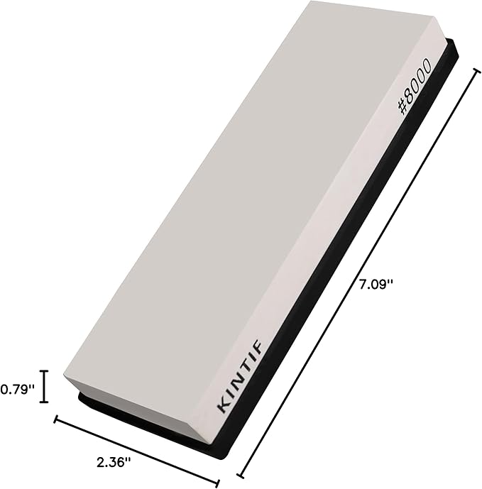 Whetstone Knife Sharpening Stone #8000 Extra Fine Grit Cuts fast Splash and go No need to soak,Polishing Stone Ultra Fine Whetstone