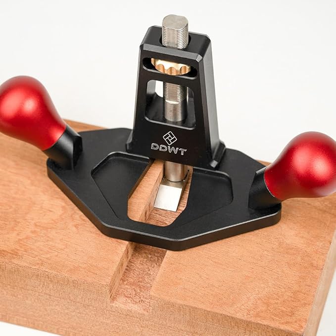 Router Plane Handheld Woodworking Tool Quick Adjust Depth with Depth Stop for Tuning Joinery Cutting Dados Grooves Mortise