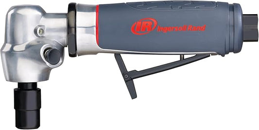 Ingersoll Rand 5104MAX Angle Air Die Grinder, 12,000 RPM, 0.4 HP, 1/4" Collet, Rear Exhaust