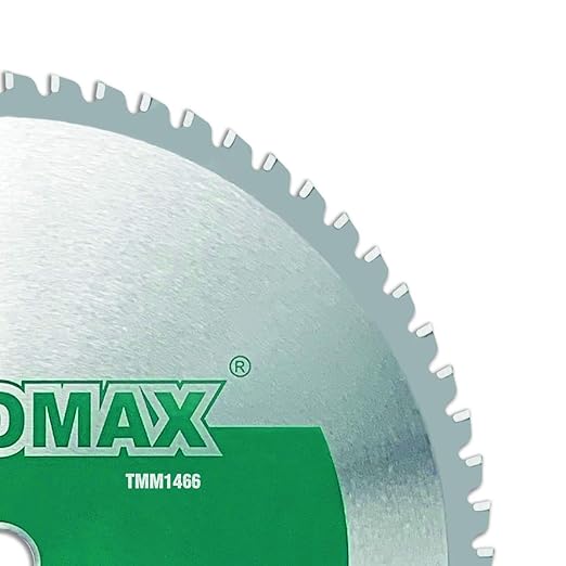 TOMAX Tooth Industrial Level Steel and Ferrous Metal Saw Blade with 5/8 Inch DMK Arbor (14" 66T)