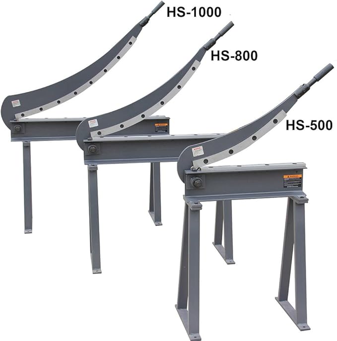 KAKA INDUSTRIAL Sheet Metal Shears,20-Inch 16Gauge (0.06 Inch) Guillotine Metal Shear,Sheet Cutter with Stand for Industrial Fabrication and Construction HS-20