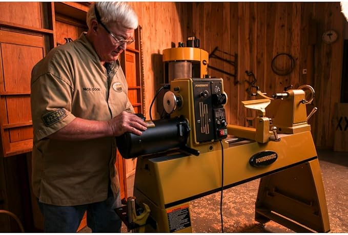 Powermatic 20" x 35" Woodworking Lathe, 2 HP, 220V 1Ph (Model 3520C)
