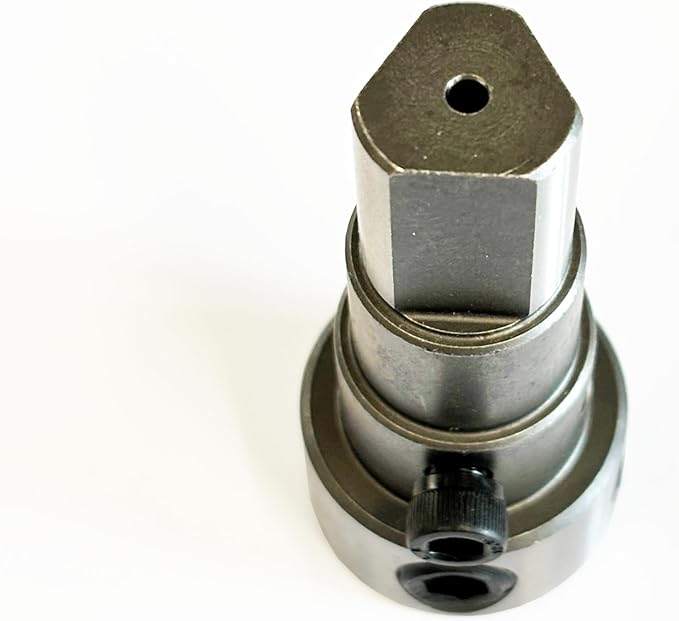 CS Unitec | 7-9-200 | Three-Flats Weldon Shank Adaptor - for Converting the Geared Chuck to a 3/4" Shank for Annular Cutters. 2" Length, 3/4" Shank - Made in USA