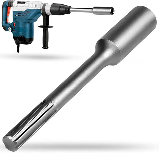 Pisman SDS Max Ground Rod Driver, Hammer Drill Ground Rod Driver for 5/8" & 3/4" Grounding Rods - SDS-Max Rotary Hammer Drill Tool Jackhammer Attachment, SDS Ground Driving Bits