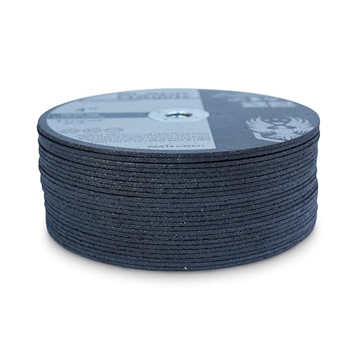 BHA Metal and Stainless Steel Cut Off Wheels for Die Grinders, 4??x 1/16??x 3/8??- 25 Pack