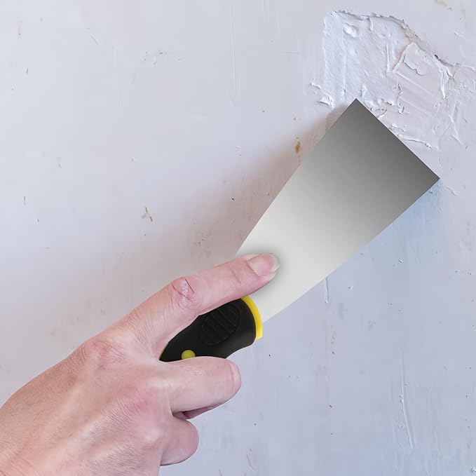 Putty Knife Set of 15, Heavy Duty Putty Knife Scraper, Spackle Knife for Drywall Finishing, Plaster Scraping, Patching and Painting, Decals, and Wallpaper, 1/2/3/4/5 Inch