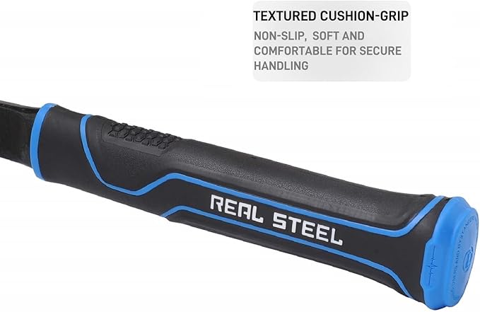 Real Steel Ball Peen Hammer 24 Oz, One Piece Forged Metalworking Tool Ball Pein Hammer r 0519