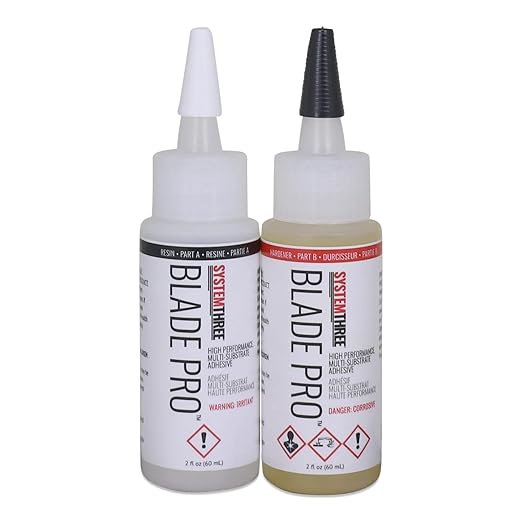 System Three Blade Pro Epoxy Adhesive, 4 Ounce Kit