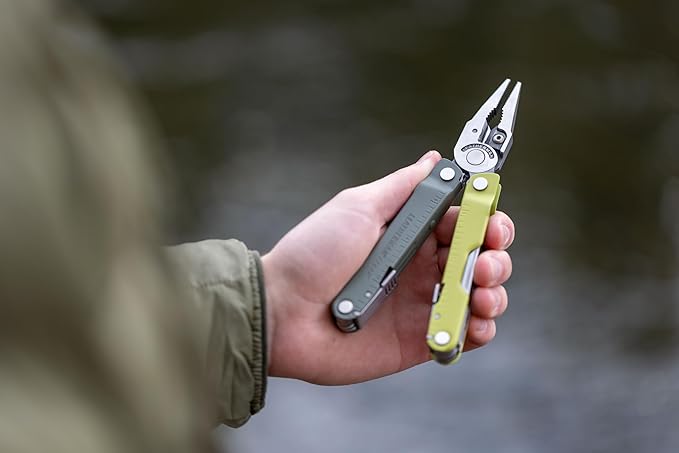 LEATHERMAN, Rebar Multitool with Premium Replaceable Wire Cutters and Saw, Mossy Slate