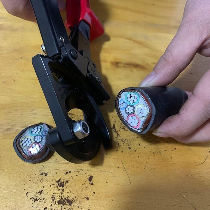 Yangoutool Ratchet Cable Wire Cutter and Heavy Duty Aluminum Copper Ratchet Cable Cutter for Cutting Electrical Wire Up to 240mm짼 Cutter Pliers