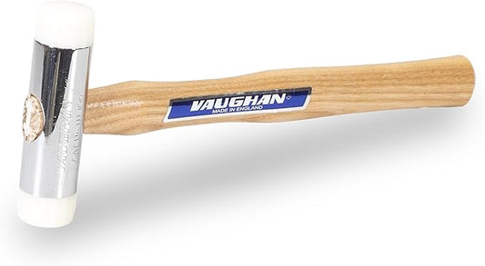 VAUGHAN Nylon Face Hammer, Chrome Plated Zinc Alloy Head, 0.5 Lbs, NT100, VN58408