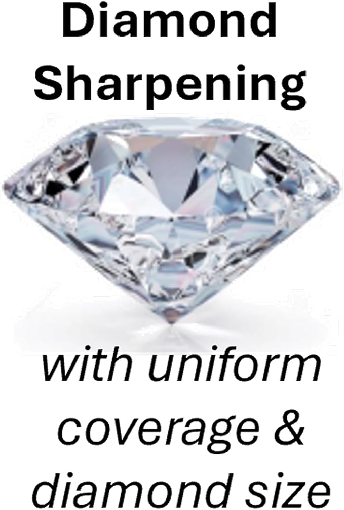 Diamond Machining Technology (DMT) WM8CX-WB 8-Inch Duo Sharp Plus Bench Stone - Coarse/Extra Coarse with Base
