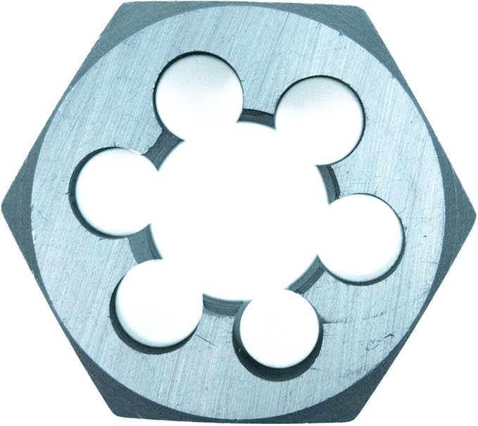 Century Drill & Tool, 98215, 3/4-10 NC, Hex Die, Precision Cut External Threads, High Carbon Alloy Steel