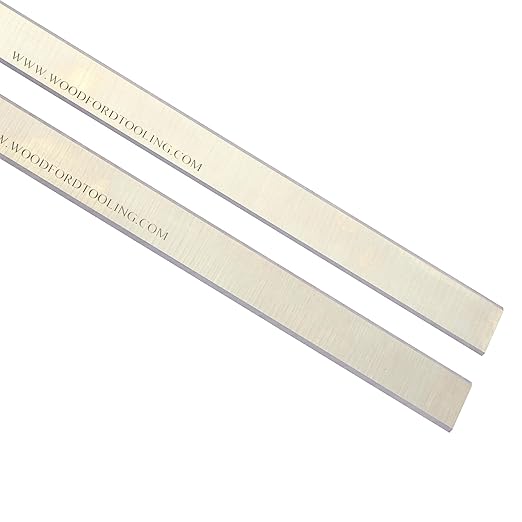 Fits Grizzly G6702, Freud C050, Woodstock W163, W7147, 20 x 1 x 1/8 Inch Planer Blades, HSS Jointer Knives, Made by Xcalibur Tooling - Pack of 2