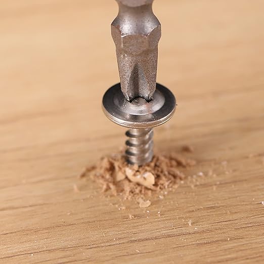 #10 x 1-1/4" Sheet Metal Screws 500PCS 410 Stainless Steel Truss Head Fast Self Tapping Screws by SG TZH