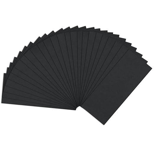 1200 grit Sandpaper, Wet Dry Sand Paper 9 x 3.6 Inch for Wood Furniture Finishing, Metal Sanding and Automotive Polishing, 25 Sheets