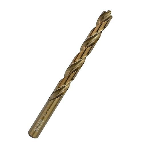 7/16 Inch Cobalt Drill Bit Set 5pcs Heavy-Duty Metal Drill Bits for Steel, Hard Metal, Cast Iron (7/16" x 5-1/2")